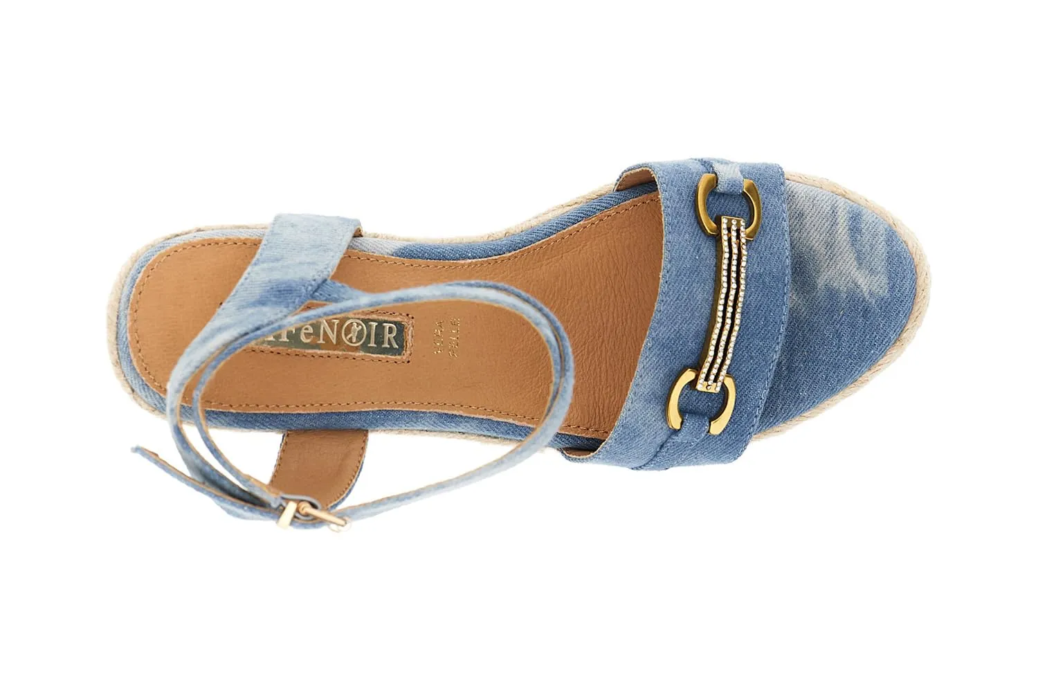CafèNoir Zeppa Corda Cinturino Sandali Donna