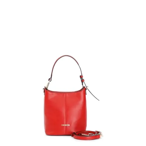 CafèNoir Secchiello Maxi Anello Bauletto Rosso