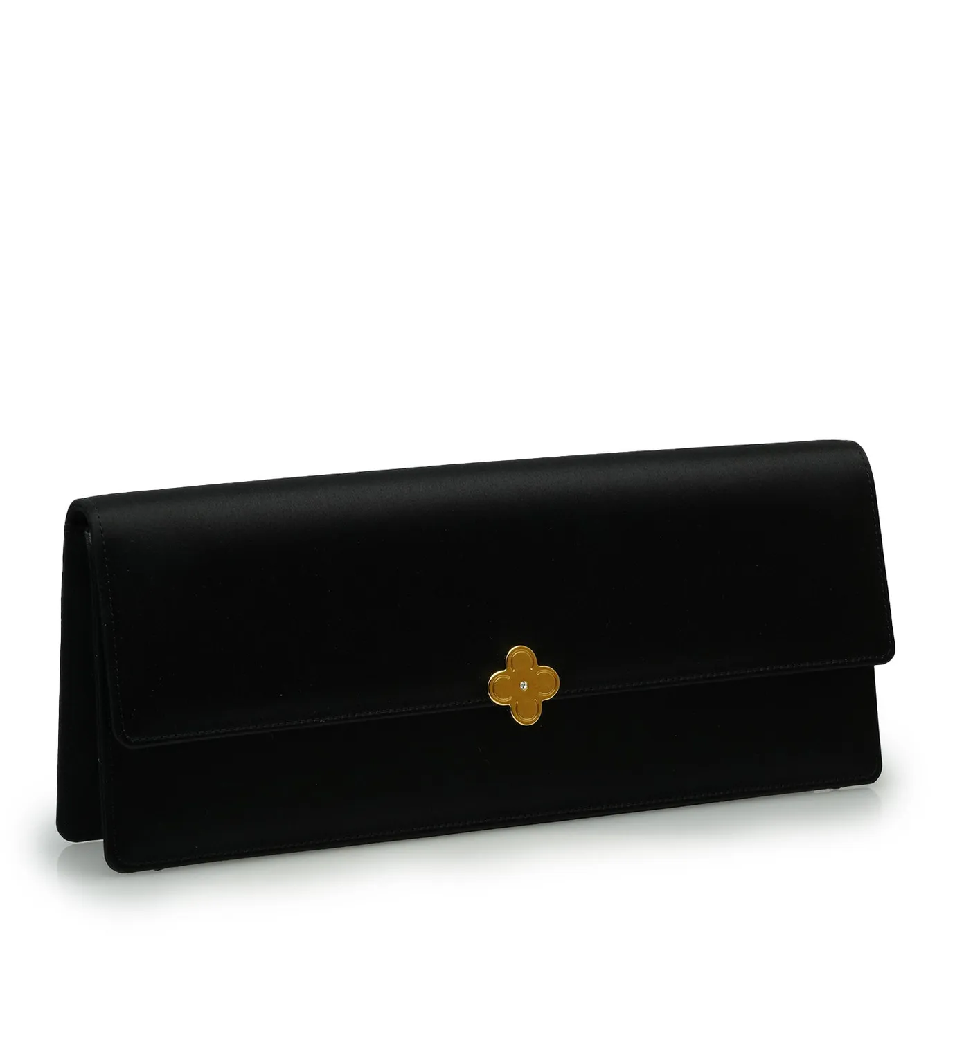 Cardinal Milano Time 22 pochette seta nera