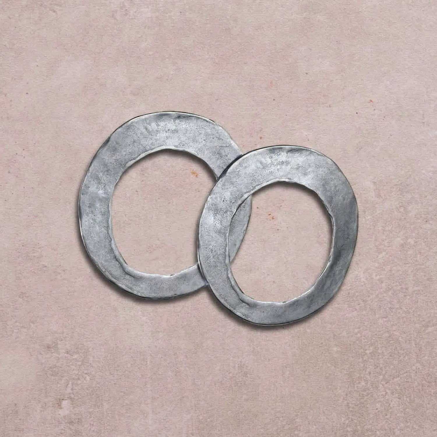 Figus Cerchio Silver Orecchini in Argento