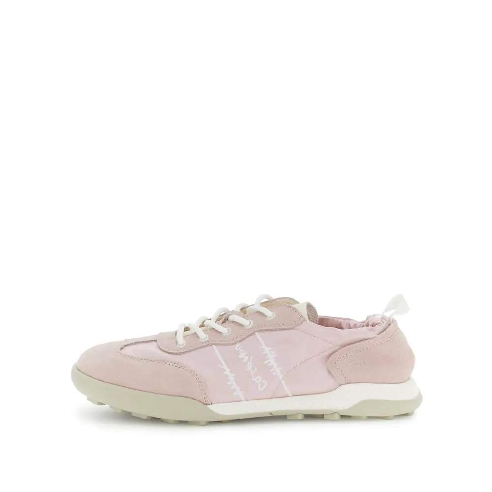 CafèNoir Nylon Sneakers Donna Cipria Scamosciata 36 EU
