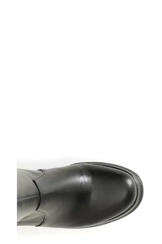 CafèNoir Stivali Donna Similpelle Nero Stretch Tacco 95