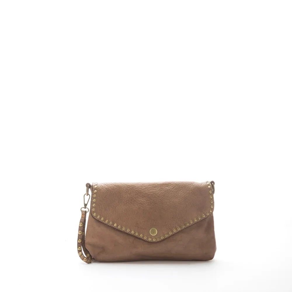 La Via Firenze Butter V082 L tracolla pelle donna borchie