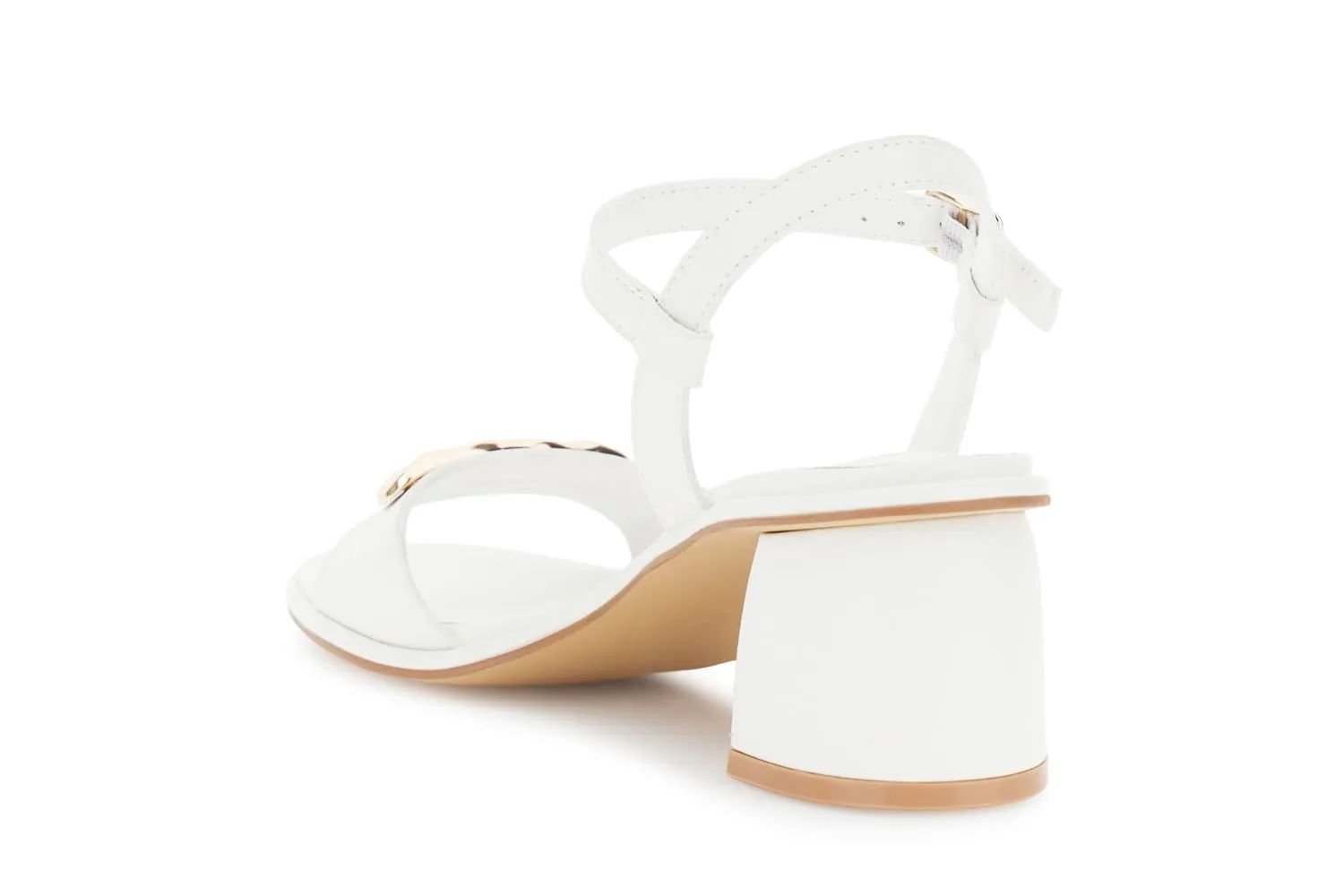 CafèNoir Sandali Gilda Off White Tacco 6cm 39 EU