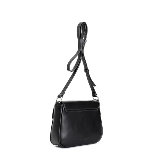 CafèNoir Rete borsa a tracolla nera calamita