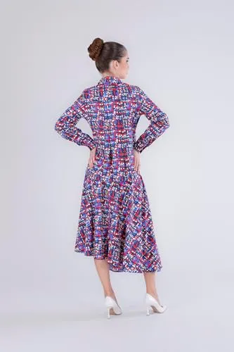 CafèNoir Camicia Popeline Stampato Tweed Taglia M