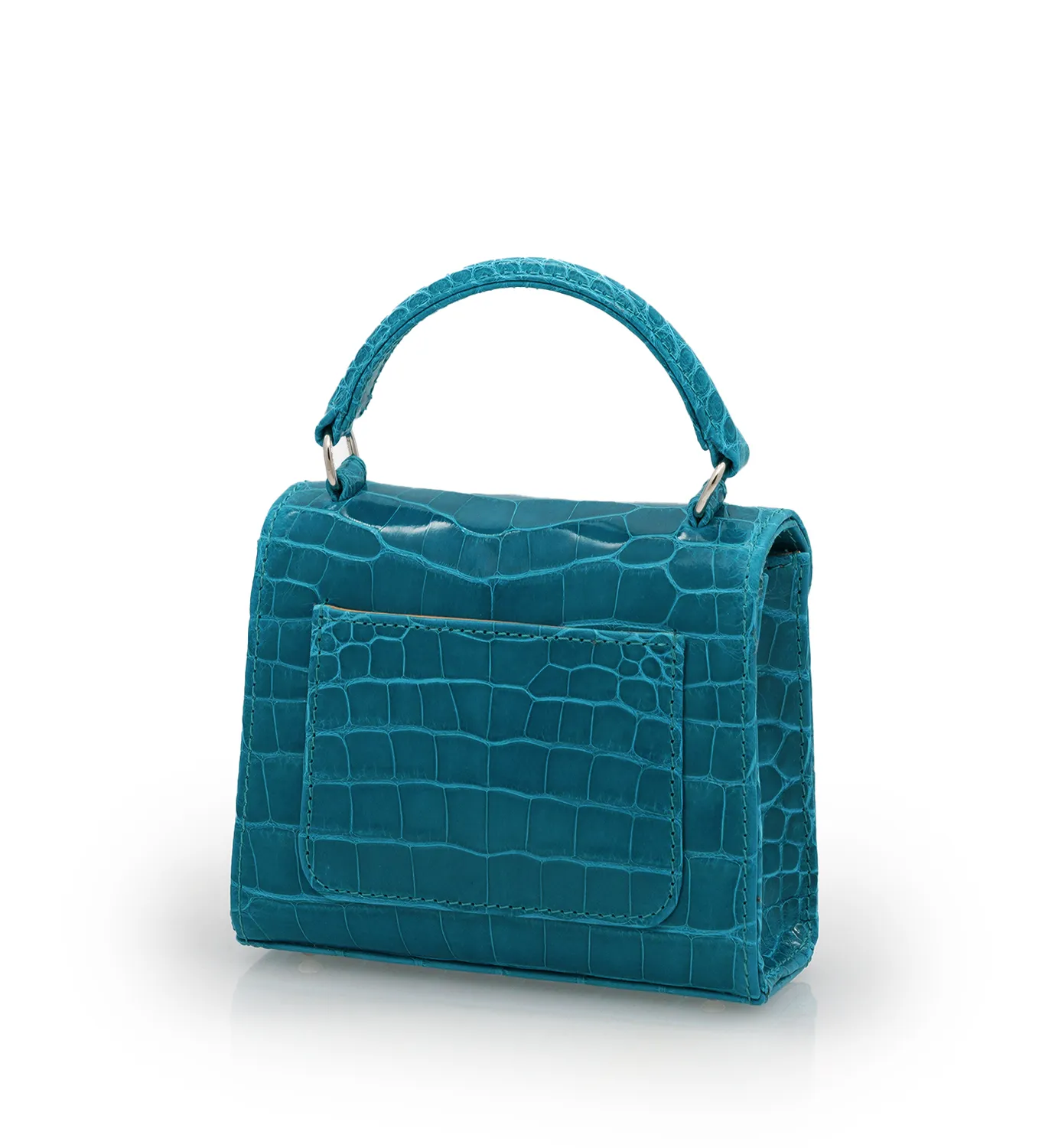 Cardinal Milano First Lady Micro borsa alligatore 13 cm