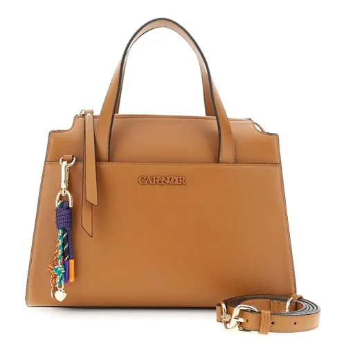CafèNoir Bauletto Saffiano Bauletto Cuoio Charms