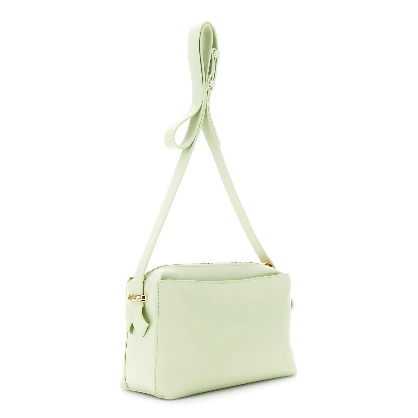CafèNoir Borsa Tracolla Martellata Verde Donna
