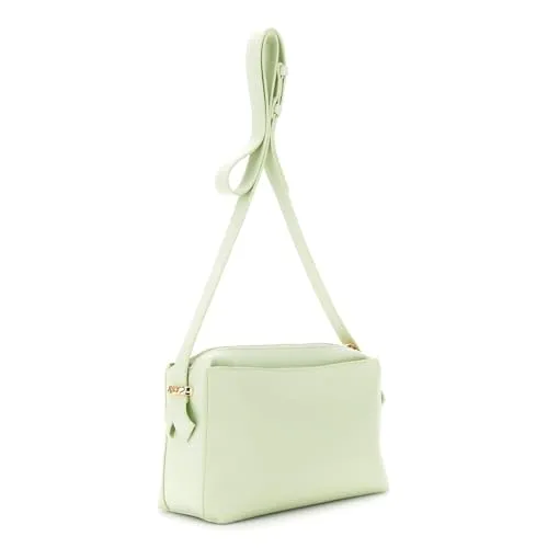 CafèNoir Borsa Tracolla Martellata Verde Donna