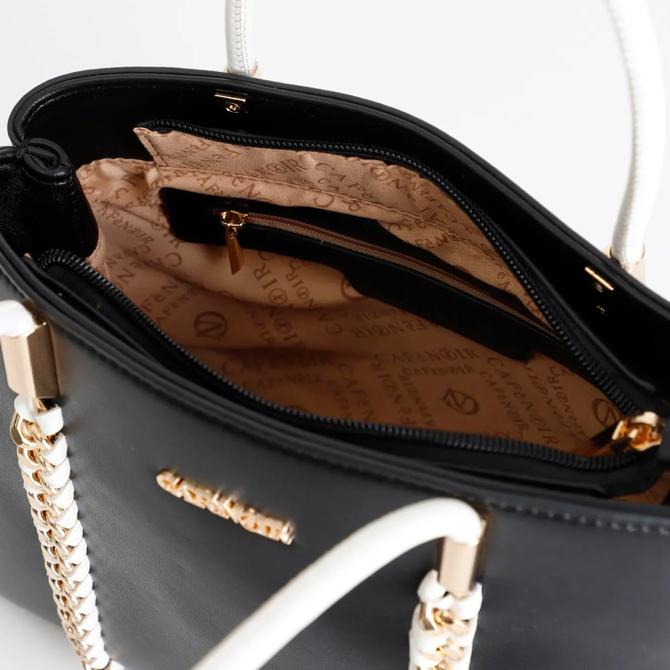 CafèNoir Bauletto Manici Tubolari Nero