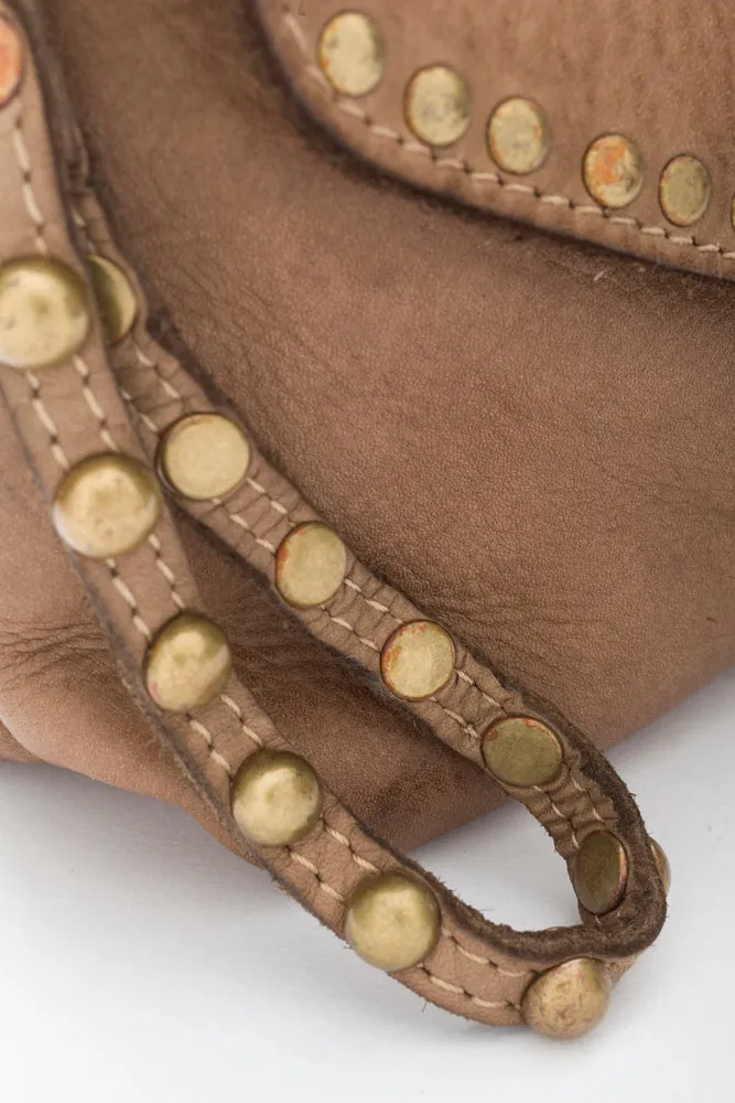 La Via Firenze Butter V082 L tracolla pelle donna borchie