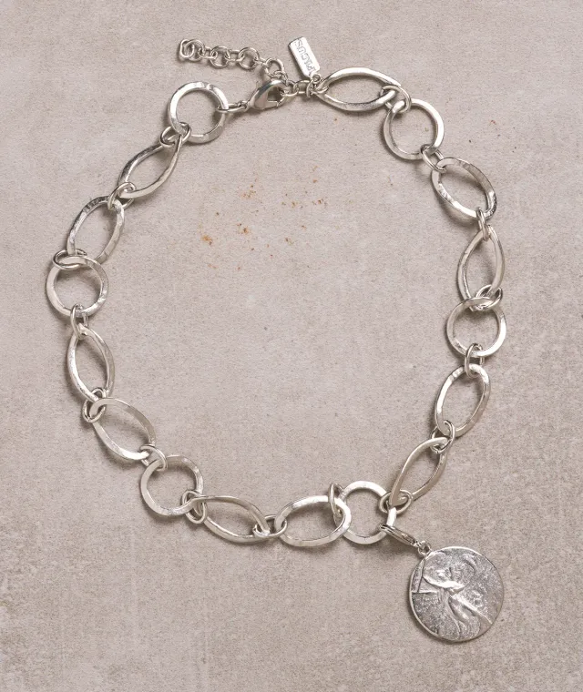Figus Moneta Silver collana girocollo argento
