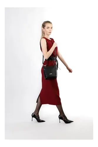 CafèNoir Secchiello Donna Nero Maxi Anello D con Zip