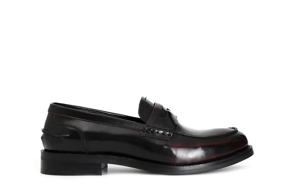 CafèNoir Penny Abrasivata mocassini bordeaux 39
