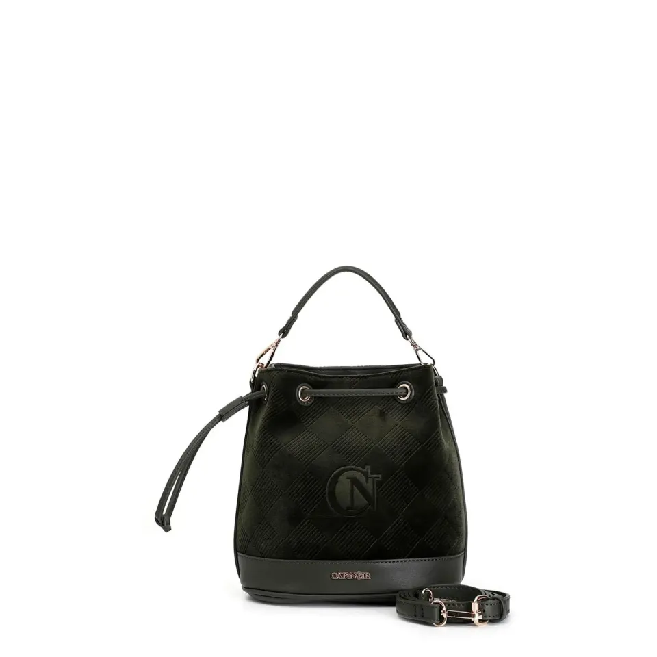 CafèNoir Secchiello Velluto Donna Verde Coulisse