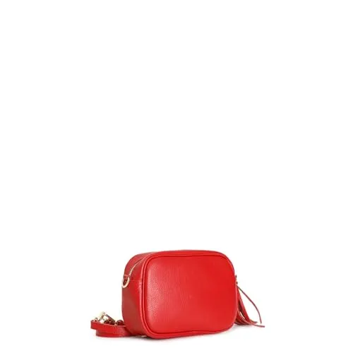 CafèNoir Shopping Bag Donna Pattina Morsetto Rosso