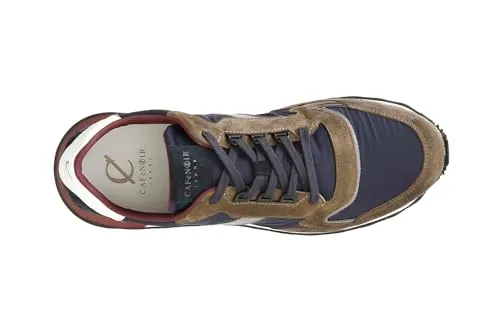 CafèNoir sneakers uomo pelle scamosciata taupe 39