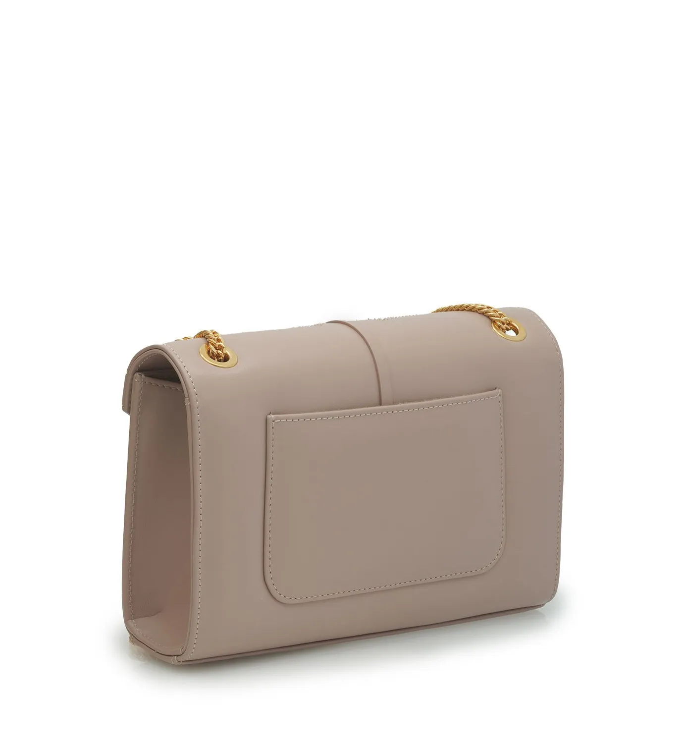 Cardinal Milano Milady Powder borsa spalla vitello cipria