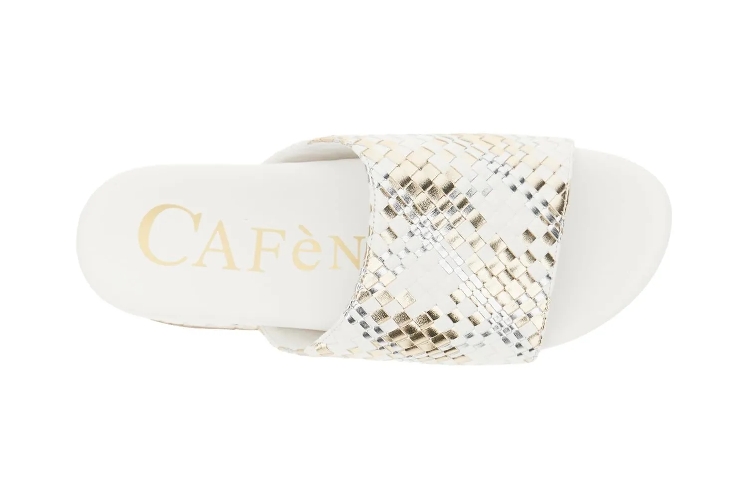 CafèNoir Ciabatta Laminato Argento 39