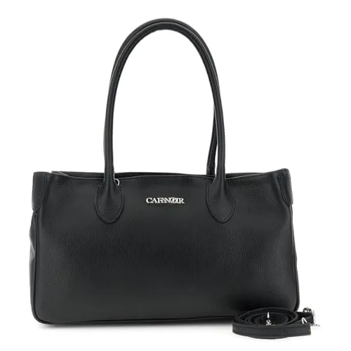 CafèNoir Shopping Bag Pelle Martellata Tracolla