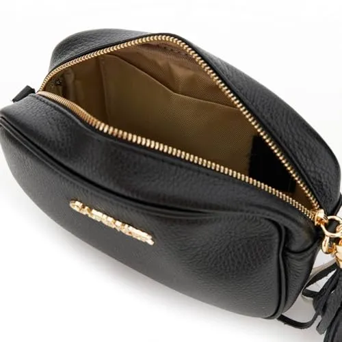 CafèNoir Camera Bag Pelle Martellata Nappina Donna