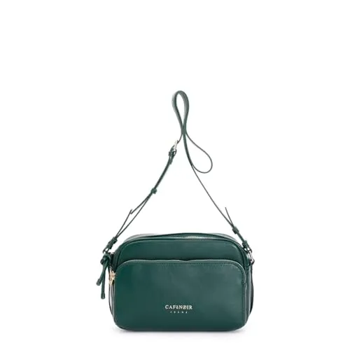 CafèNoir Camera Bag borsa tracolla donna con tasca zip round