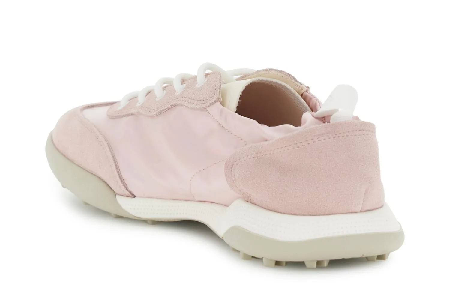 CafèNoir Nylon Sneakers Donna Cipria Scamosciata 36 EU