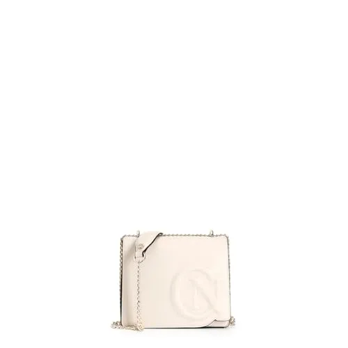 CafèNoir Logo Rilievo Minibag Panna Catena