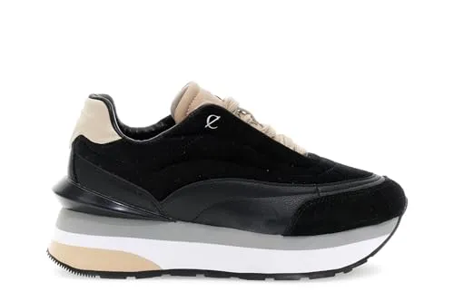 CafèNoir Running Velluto Pelle Scarpe Donna 39 Nero