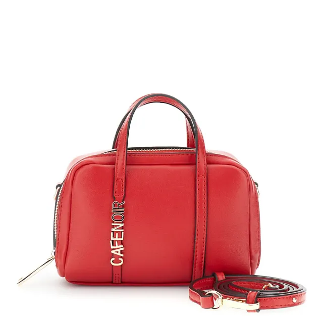 CafèNoir Minibag Lettering Metallo Rossa