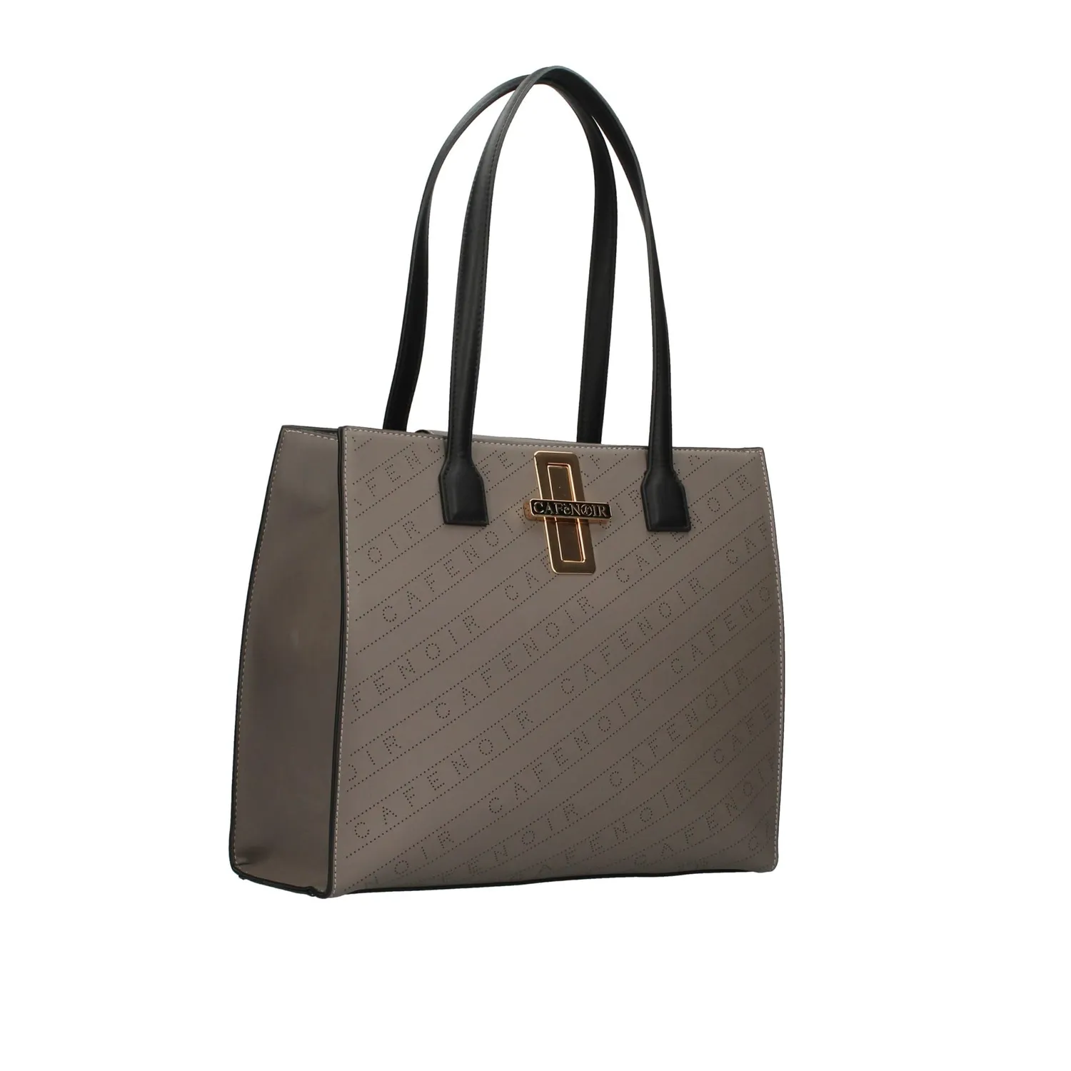 CafèNoir Bauletto Pattern Laserato Donna Taupe