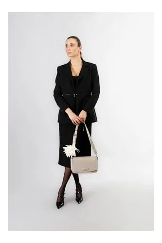 CafèNoir Fiore borsa a spalla charm fibbia