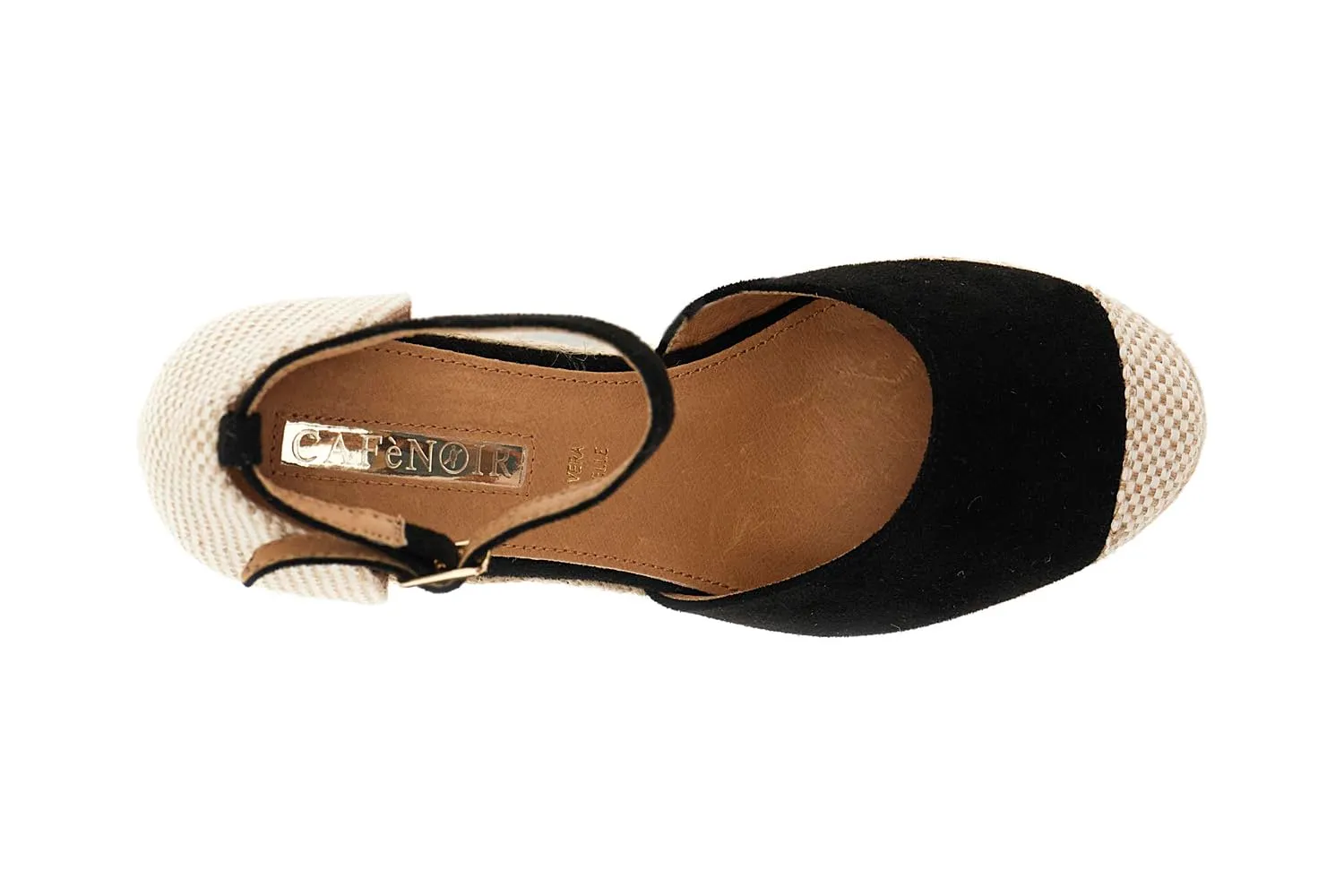 CafèNoir Sandali Microfibra Zeppa Donna Beige