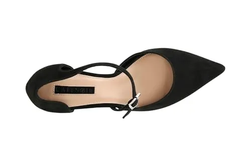 CafèNoir Décolleté Camoscio Incrocio Donna Tacco 7 cm