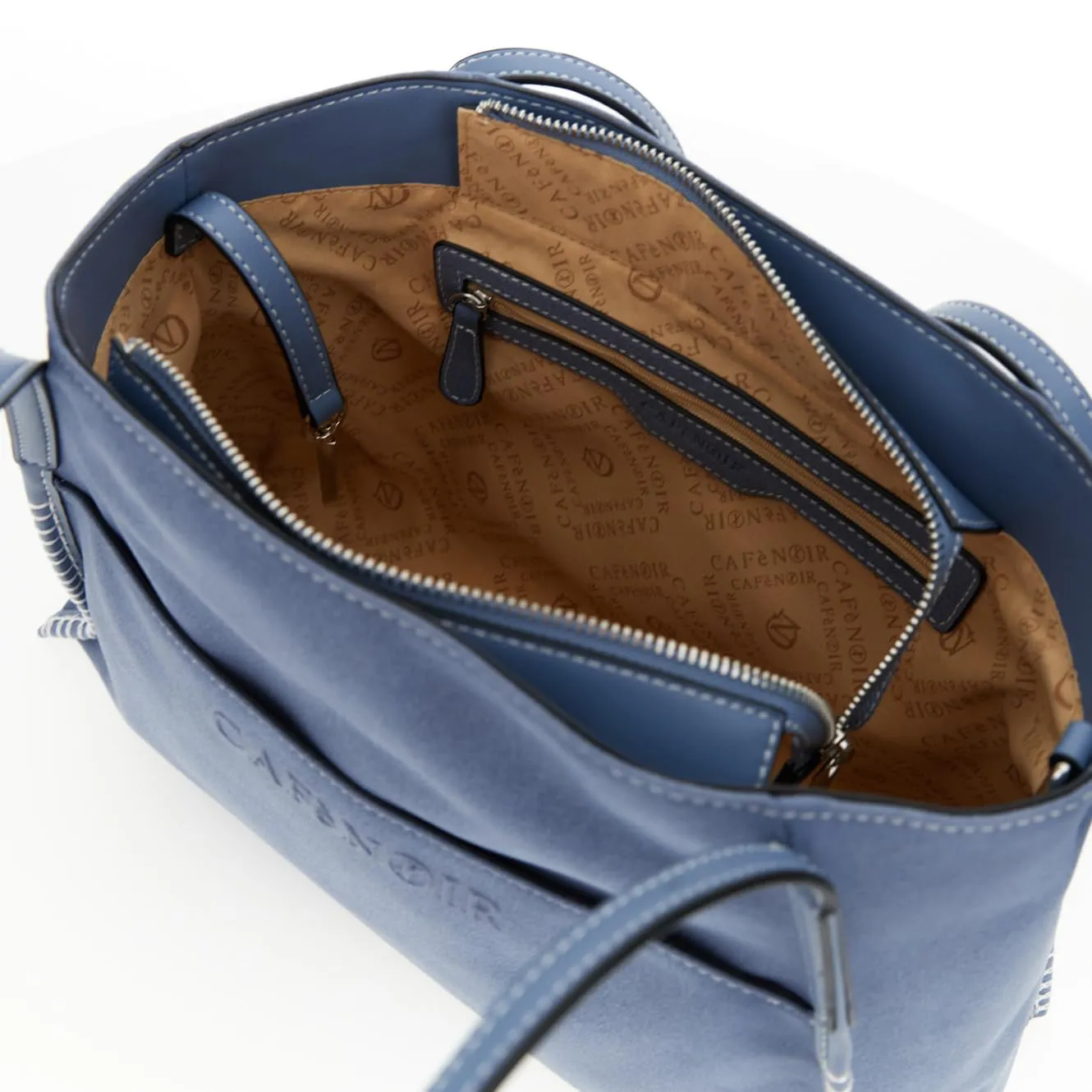CafèNoir Shopping bag donna avio camoscio tasca