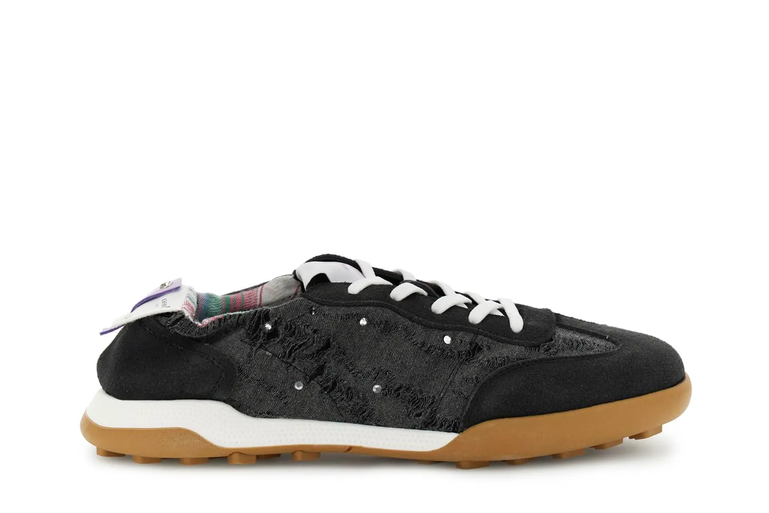 CafèNoir Allacciata Sneakers Donna Off White Pelle 38 EU