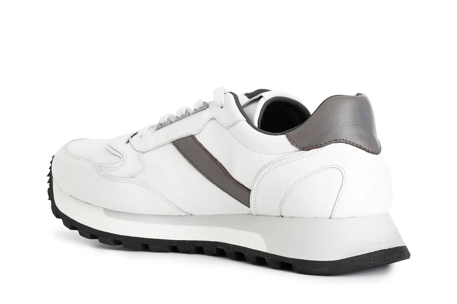 CafèNoir Sneakers Uomo Pelle Bianco Multi 40