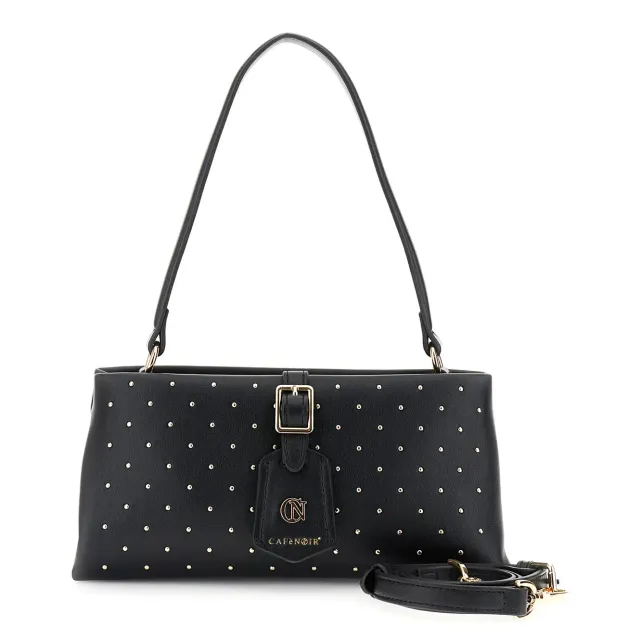 CafèNoir Microborchie minibag nera con tracolla