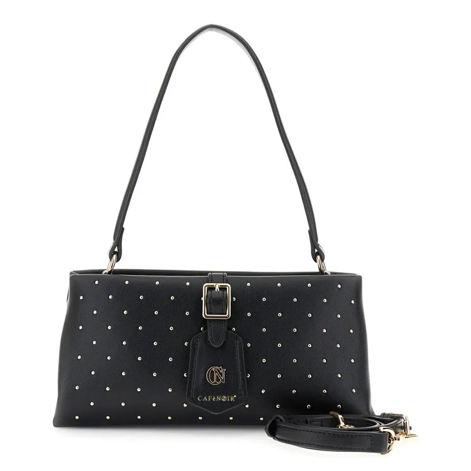 CafèNoir Microborchie minibag nera con tracolla