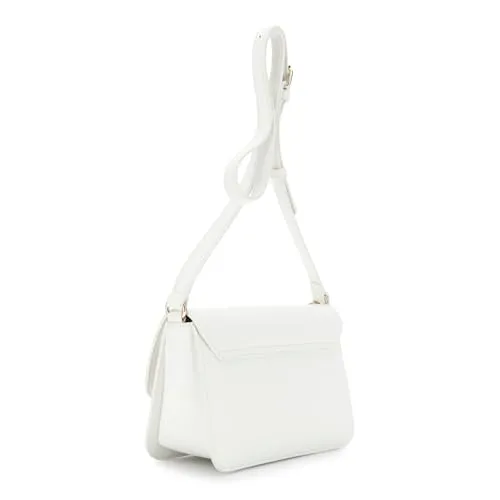 CafèNoir Borsa Spalla Bianca Decorata Donna