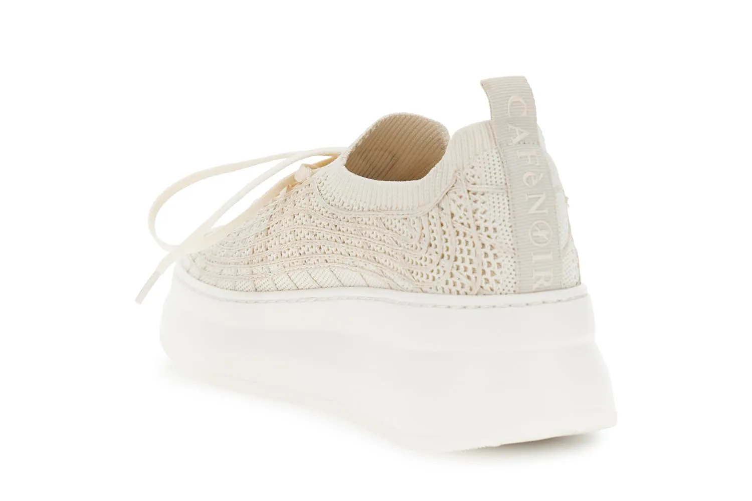 CafèNoir Sneakers Slip-on Donna in Pelle Nere