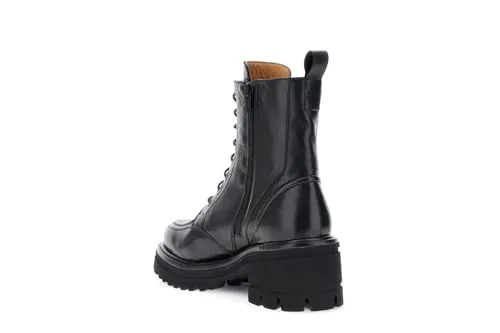 CafèNoir Tronchetti Pelle Allacciati Donna carrarmato tacco 5,5 cm