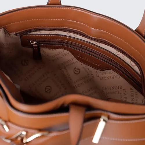 CafèNoir Mano Metallo Borsa Cuoio