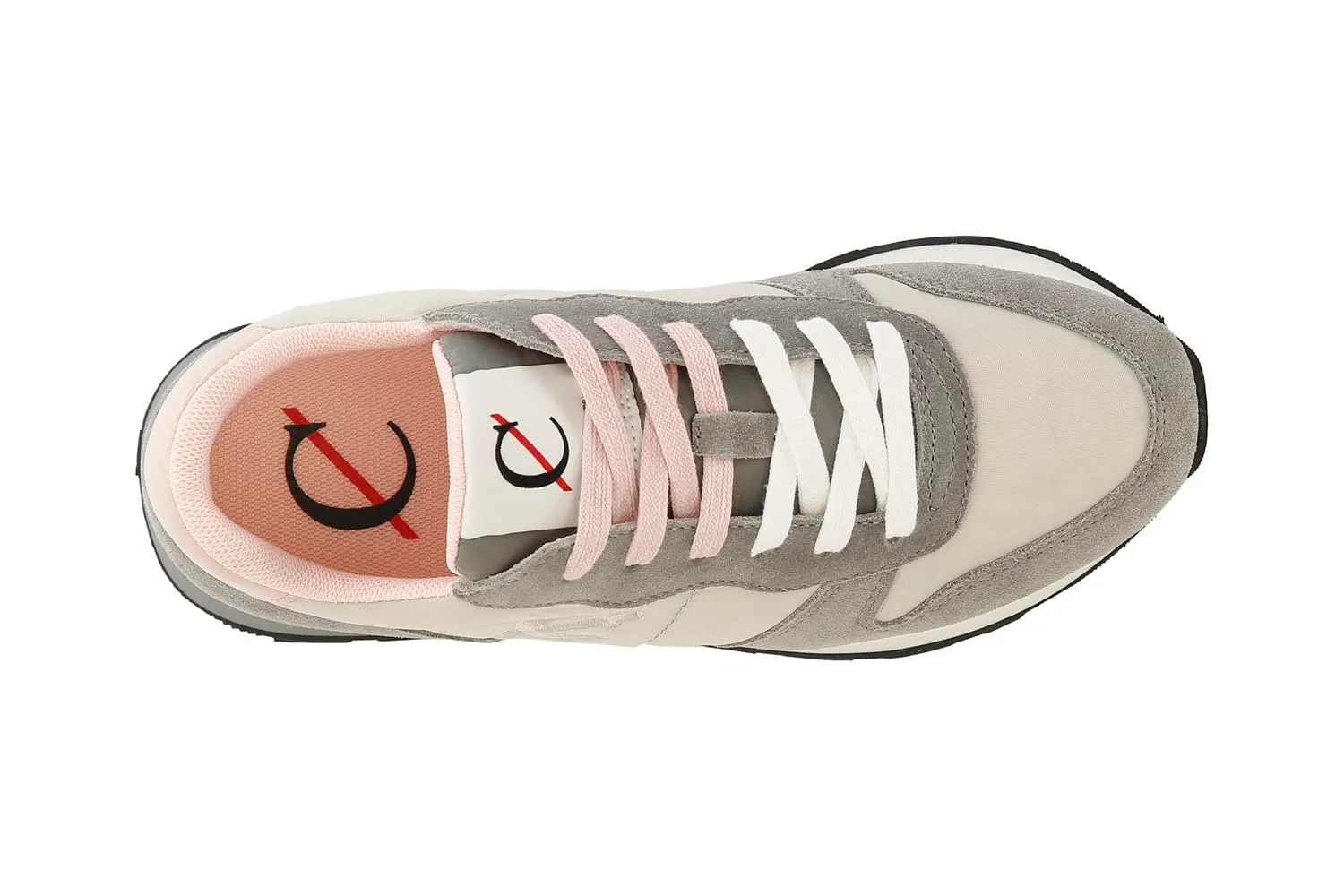 CafèNoir Sneakers Donna Grigio Tessuto 39 EU Bicolor