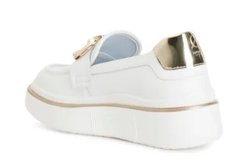 CafèNoir Mocassino Pelle Morsetto Donna Plateau