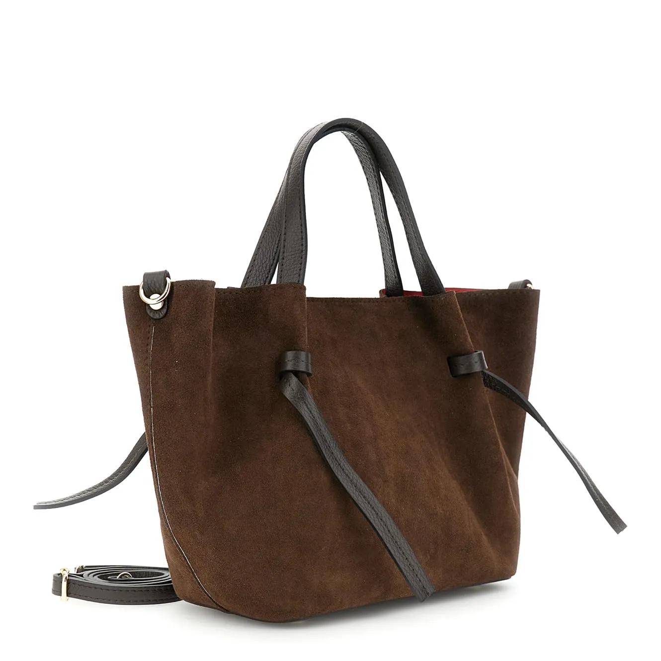 CafèNoir Tote Pelle Scamosciata Pochette Donna