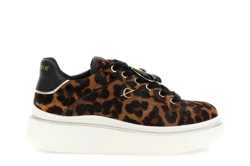 CafèNoir Sneakers pelle cavallino maculato 39 platform