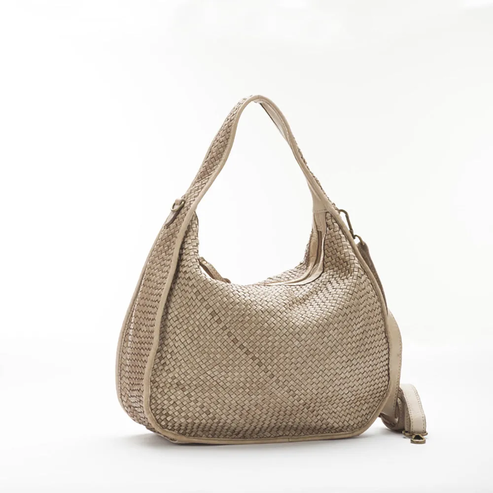 La Via Firenze Butter 2102 Tiffy Large borsa spalla pelle