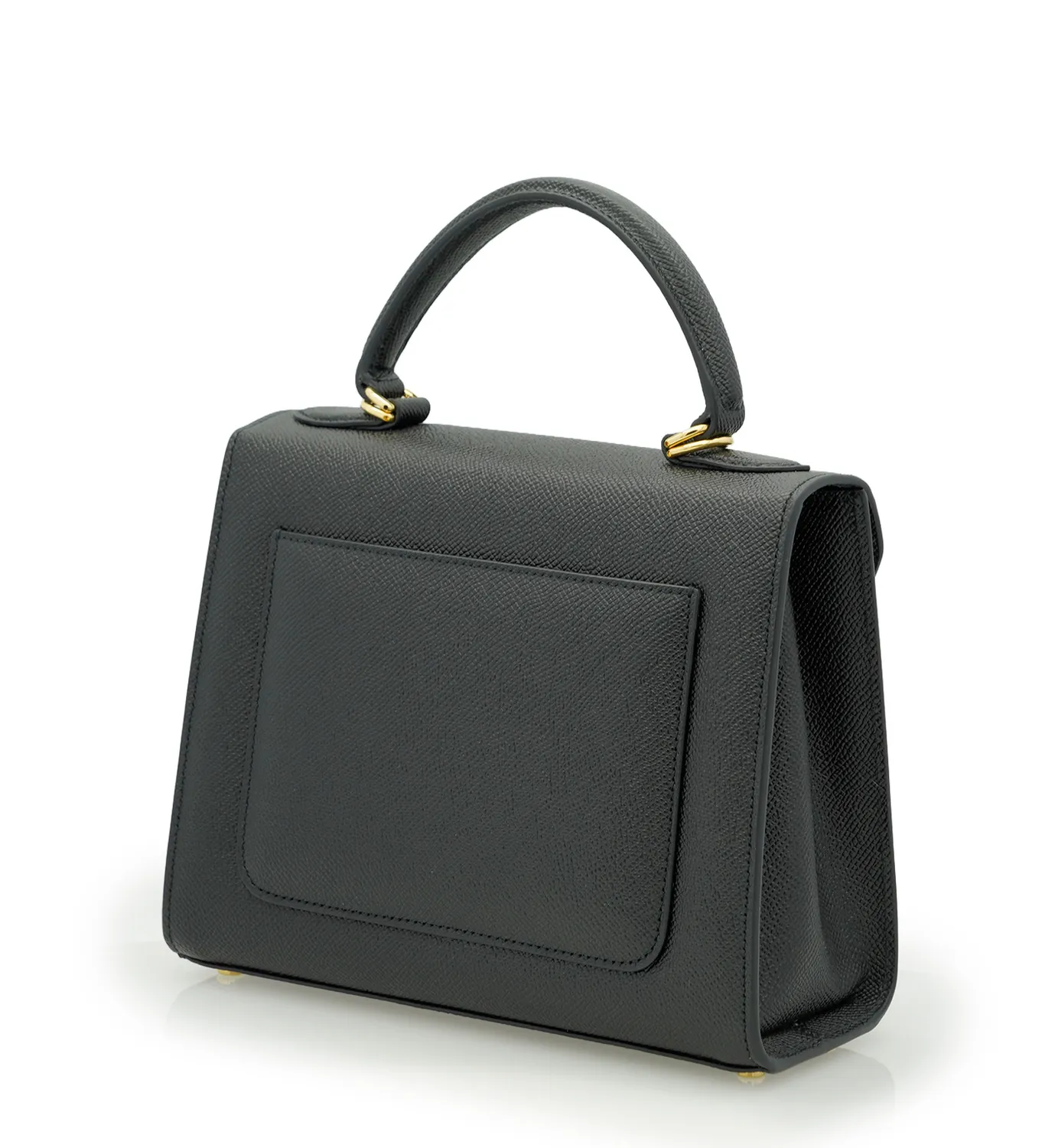 Cardinal Milano First Lady borsa vitello martellato nero tracolla